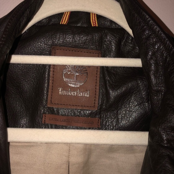 Men’s Timberland Skye Peak quilted leather jacket - Picture 4 of 5